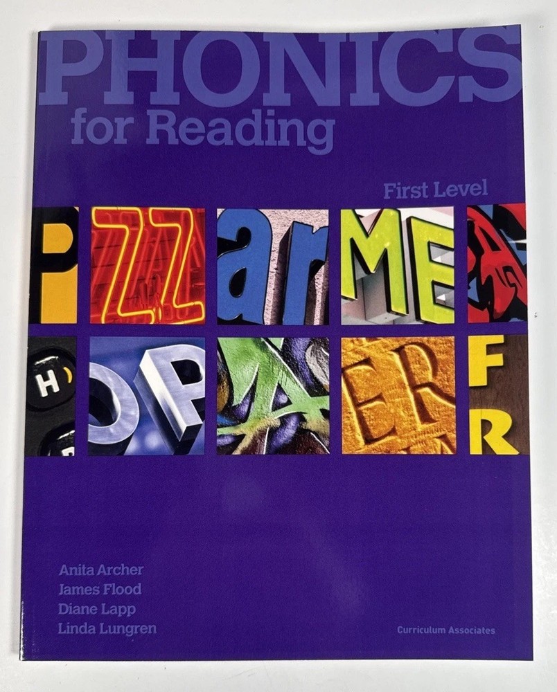 Phonics for Reading First Level Homeschool Curriculum Associates