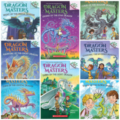 Dragon Masters 8 book Series Set Collection Books 21-28 by Tracey West Paperback