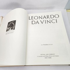 Leonardo da Vinci LARGE HC DJ Artabras 543 Page Book with 1635 Illustrations Vtg