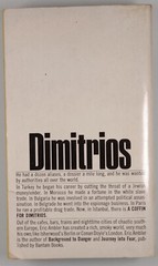 A COFFIN FOR DIMITRIOS Eric Ambler old used Paperback A Bantam Book n6704