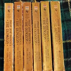 Philip José Farmer The Dungeon Series Paperback Set, Spectra Fantasy Fiction