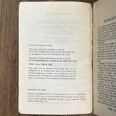Advanced Course in Yoga Philosophy & Oriental Occultism – Yogi Ramacharaka 1977
