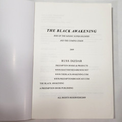 The Black Awakening Rise of the Satanic Super Soldiers By Russ Dizdar 2009 Book
