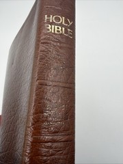 Holy Bible The Open Bible Edition Nelson 658BR Brown Leather 1975 Red Letter