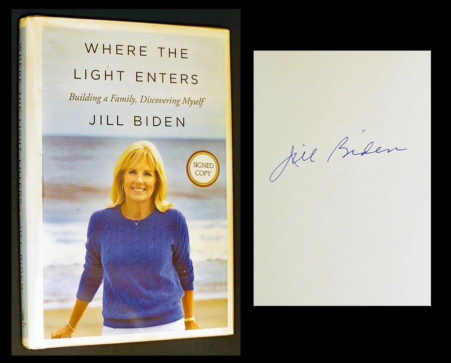 JILL BIDEN SIGNED 1st/1st – Where the Light Enters – Authenticity Guaranteed!