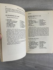 The Hong Kong Cookbook Arthur’ Lem & Dan Morris 1970 HC, Vintage Cookbook