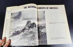 The National Forests of America 1968 HC DJ Orville Freeman Michael Frome
