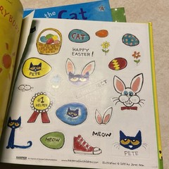 Pete The Cat Books Lot Of 6 Large Hardcover Picture Kids Easter Halloween Xmas