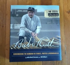 Babe Ruth Remembering the Bambino Biography HC Book Gilbert MLB Baseball Yankees