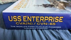 USS Enterprise CVA (N)/CVN-65 USN Aircraft Carrier Book by Dave McKay