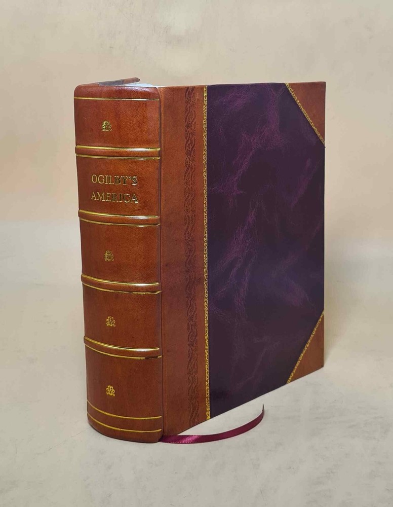 America Being An Accurate Description Of The New World 1670 [Leather Bound]