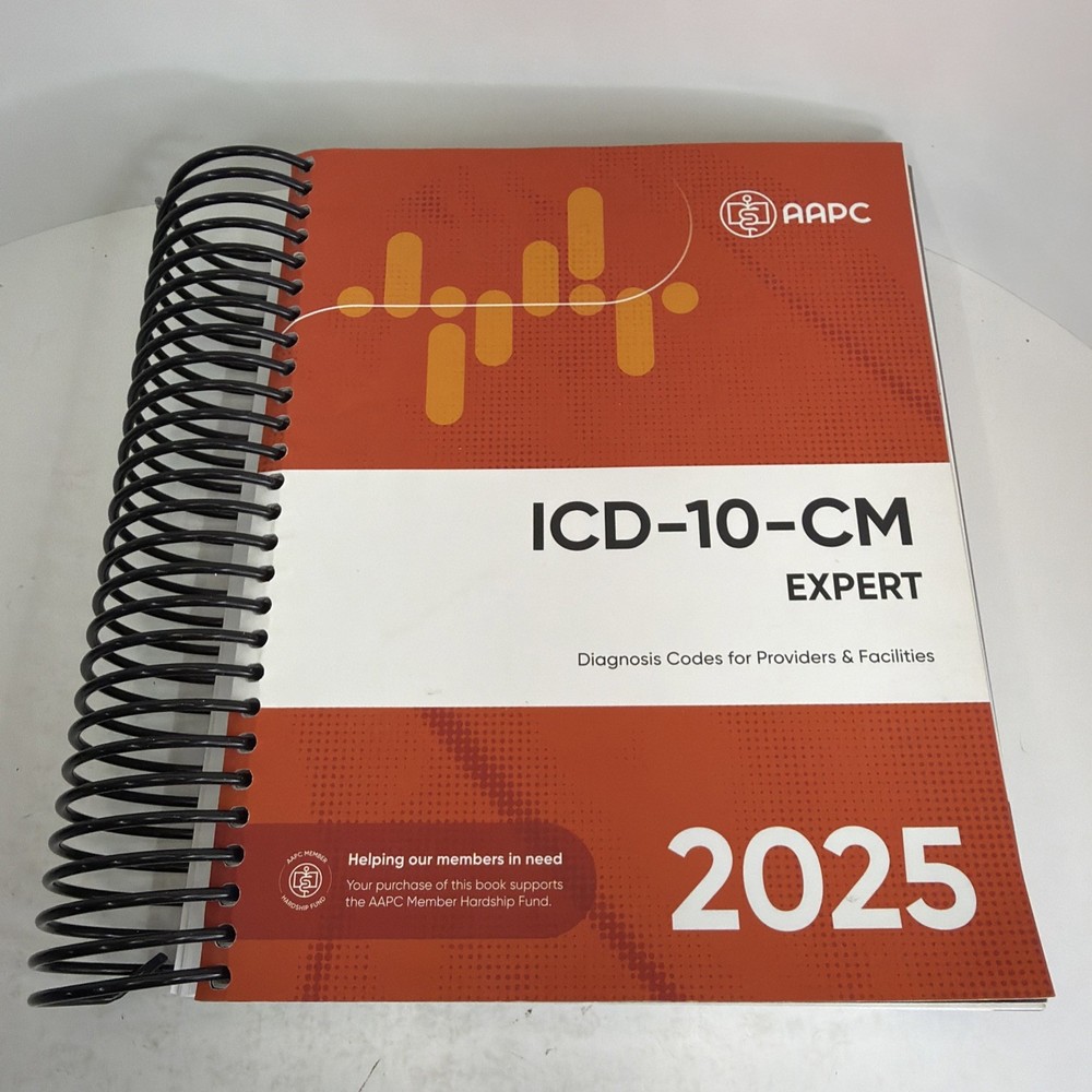ICD-10-CM Expert Complete Code Set 2025 – Spiral-bound by AAPC