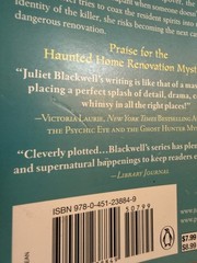 Lot of 5 Juliet Blackwell: Haunted Home Renovation Mystery #1-3, 6, 7 PB