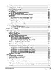 KUBOTA LX2610 LX2610SU LX3310 WORKSHOP MANUAL, BIND – FRONT & BACK – XL FOLDOUTS