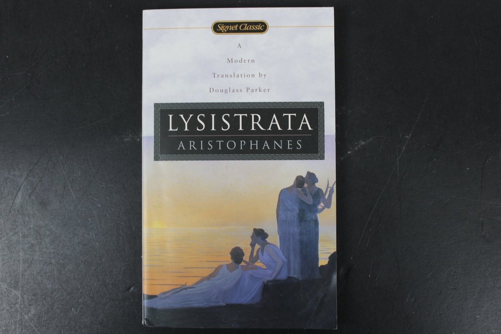 Lysistrata Aristophanes 2001 Signet Classic Modern Translation Paperback PB VG