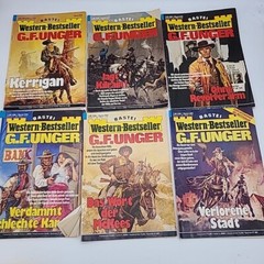 18 BASTEI Western-Bestseller G.F. Unger Pulp Fiction German Booklets Books