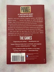 Private Ser.: The Games by Mark Sullivan and James Patterson (2017, Trade…