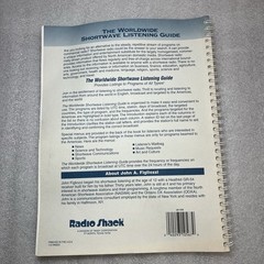 Radio Shack The Worldwide Shortwave Listening Guide Book 112 Pages Vtg 1966