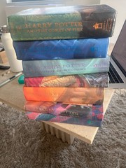 Harry Potter Complete Hardcover Book Set 1-7 J.K.Rowling Scholastic w/ Dust Jack