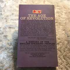 The Age Of Revolution Winston S. Churchill 1963 Bantam Books Colonial America