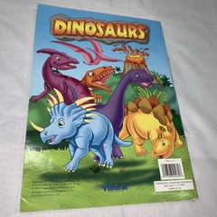 DINOSAURS COLORING BOOK.