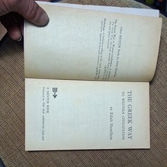 Edith Hamilton The Greek Way to Western Civilization PB Mentor Book 1959