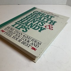 Great Health Hints And Handy Tips by Reader’s Digest (1994, Hardcover)