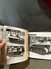 SCHUTZENPANZERWAGEN SD.KFZ 251 German Army Armored Half Tracks HC BOOK 168 Pages