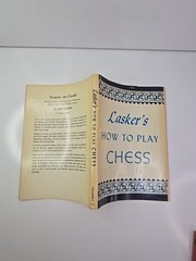Lasker’s How to Play Chess HC w/DJ Emanuel Lasker Gramercy G-406