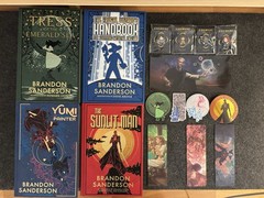 Brandon Sanderson Secret Projects: Tress, Frugal Wizard, Yumi, Sunlit Man