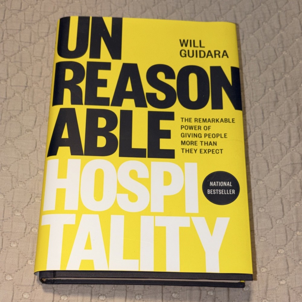 Will Guidara Unreasonable Hospitality Hardcover 2022 Leadership Hospitality