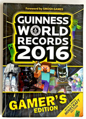 Two 2016 & One 2019 Guinness World Records books plus Go Gaming Book: Lot of 4!