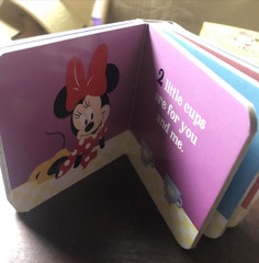 Lot of 10 Walt Disney MINNIE MOUSE Mini Board Books 2.75″ X 2.75″ from 2019