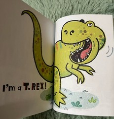 Little Golden Books I’m a T. Rex! by Dennis R. Shealy Hardcover Brand New