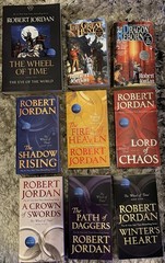 Lot Of 9 Wheel of Time by Robert Jordan 2 Box Sets