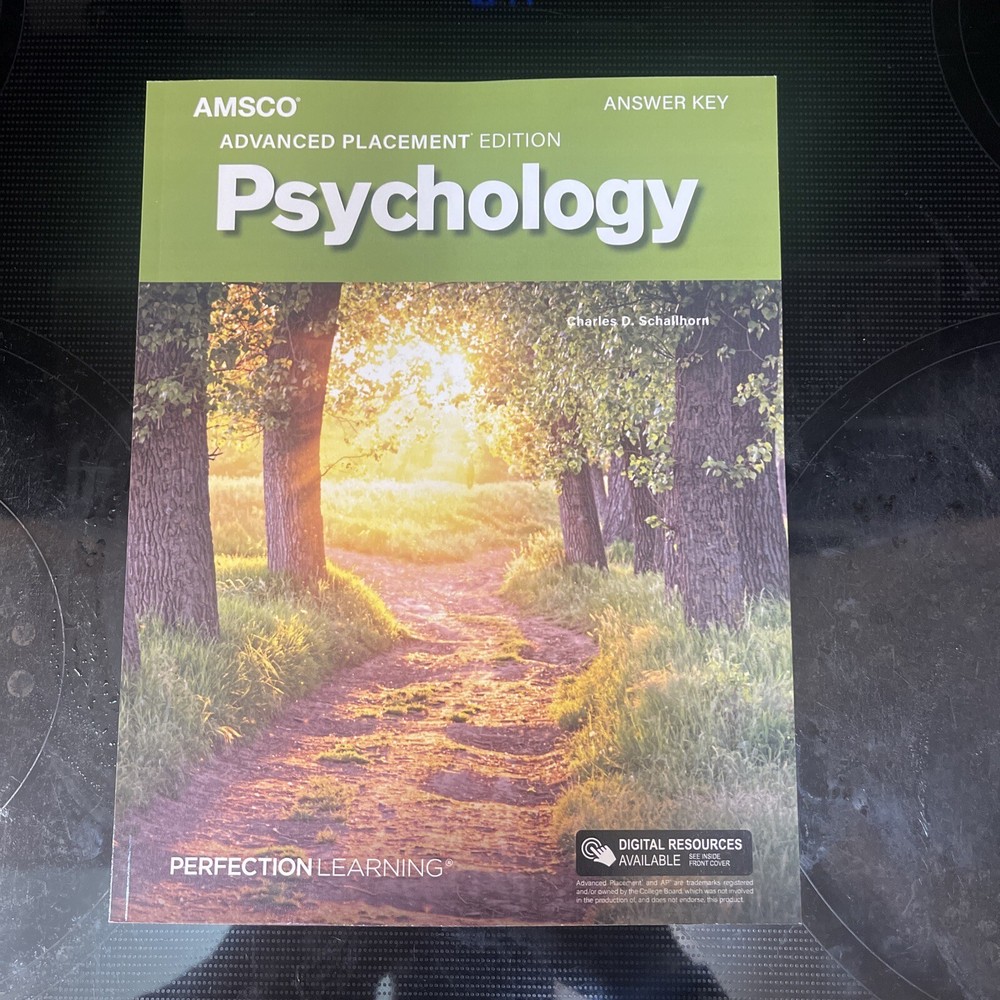 Advanced Placement Psychology ANSWER KEY BRAND NEW