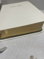 VTG OOP NKJV My Wedding Bible 245WS Gilded Silver Page Edges New King James-USED