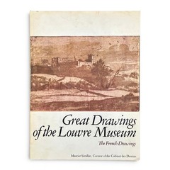 Great Drawings of The Louvre Museum, The French Drawings, Serullaz 1968 HC/DJ