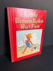 Little Brown Koko Has Fun Blanche Seale Hunt 1953 Second Series Vintage Book HC