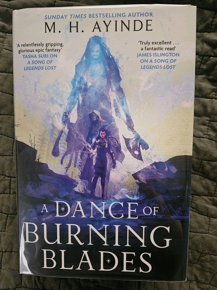 A Dance of Burning Blades – M. H. Ayinde – Signed Numbered UK HB (Goldsboro)