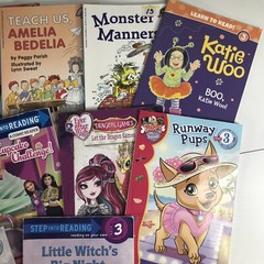 Random Lot of 10 Level 3 Step Into Reading | I Can Read | Learn To Read FOR GIRL