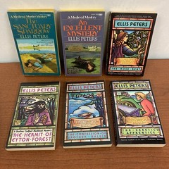 Vtg Lot Set of 17 Brother Cadfael Mysteries by Ellis Peters (PB, 1970s – 1990s)