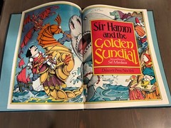 SIR HAMM AND THE GOLDEN SUNDIAL Sal Murdocca hbk 1st VG 1982 Delacorte Press