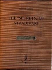 The Secrets of Stradivari Sacconi, Simone F. Hardcover Book