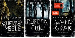 Die Kronoberg-Reihe Band 1-3 von Erik Axl Sund + 1 exklusives Postkartenset