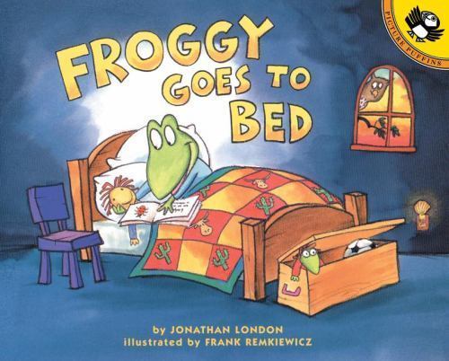 Froggy Goes to Bed – paperback, Jonathan London, 9780140566574