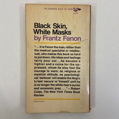 Black Skin White Masks Frantz Fanon Evergreen Black Cat Ed 1st Print 1968 MMPB