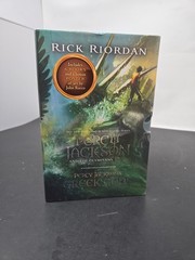 Percy Jackson and the Olympians Complete Series and Greek Gods 6 Book Boxed Set