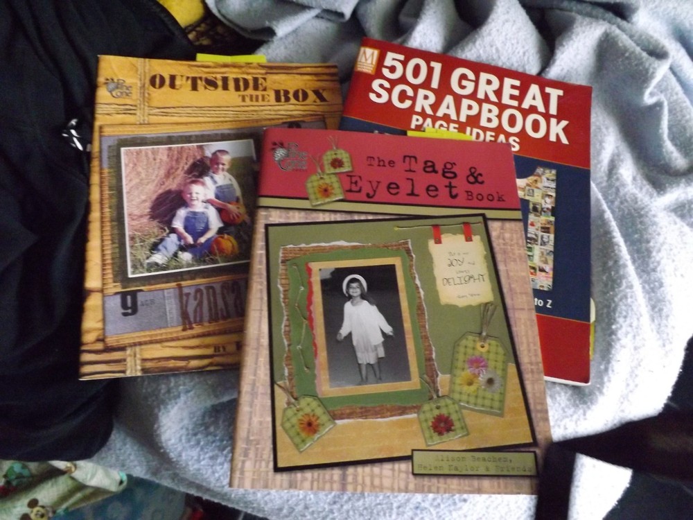501 Great Scrapbook Page Ideas and 2 other books