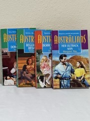 Harlequin The Australians Romance Series Lot 4 Paperback Books